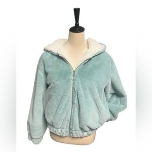 Forever 21 Mint green Teddy Jacket